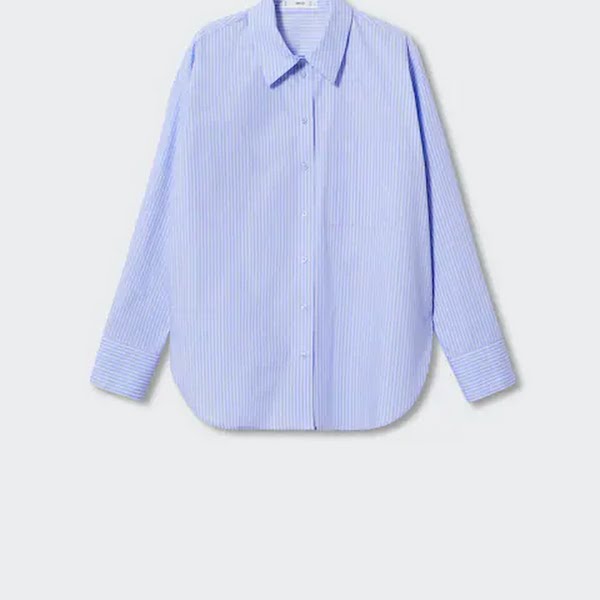 Oversize Cotton Shirt, €29.99, Mango