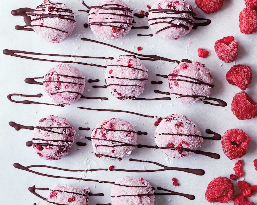 Healthy Treats Sorted: Raspberry Lemon Cheesecake Bites