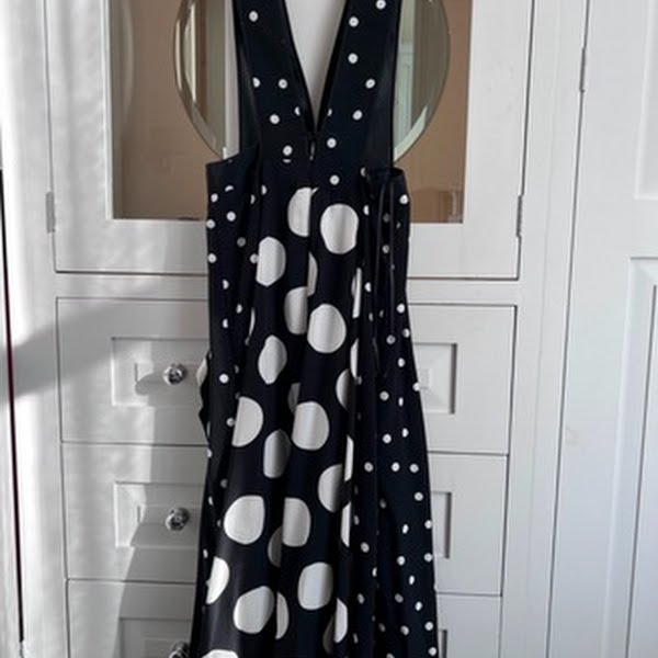 Monochrome Polkadot Dress, rent from €20, byBorrow