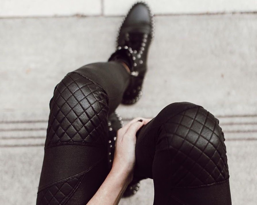 An utterly honest review of the Spanx faux-leather leggings that everyone’s wearing