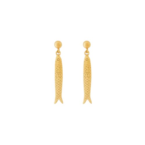 Anna Lui Fish Pendant Drop Earrings, €150