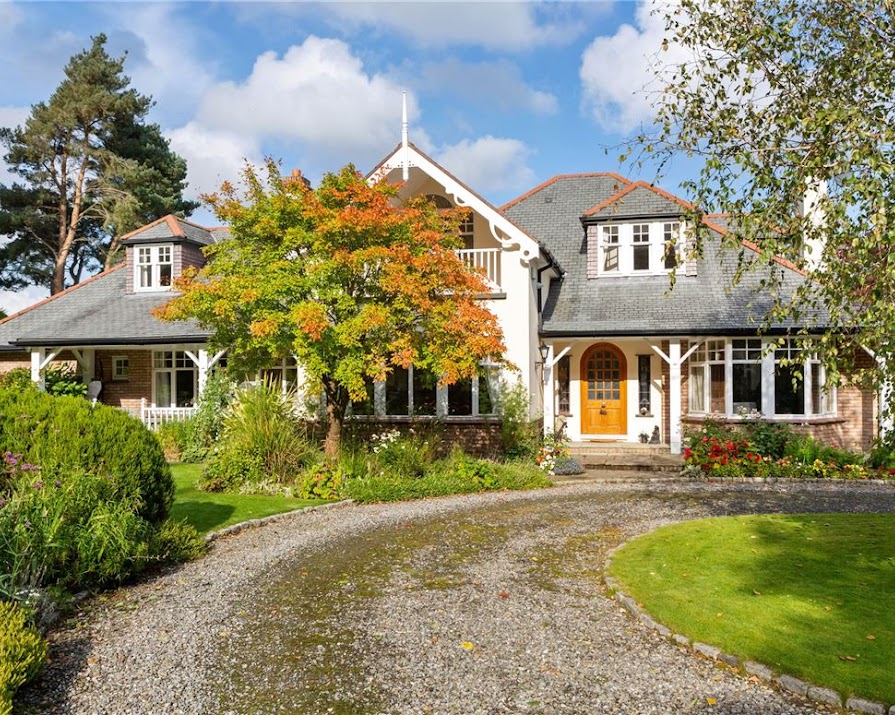 This house in Sandyford for sale for €1.85 million has a very New England feel