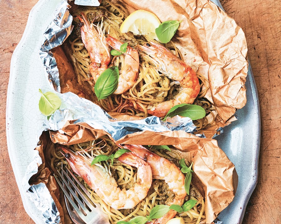 Simply perfect: Gennaro’s steam-baked linguine with prawns