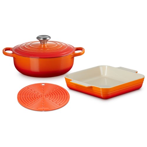 Le Creuset 3-Piece Starter Set with Silicone Tool, €338