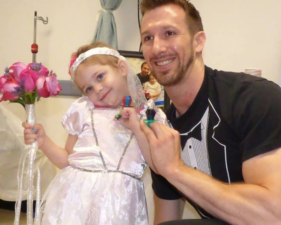 Little 5-Year-Old Girl With Cancer Has Dream ?Wedding? To Her Nurse