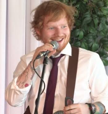 ed sheeran wedding singer