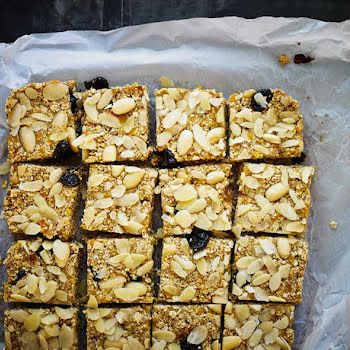 What to make today: Healthy and delicious cherry and almond flapjacks
