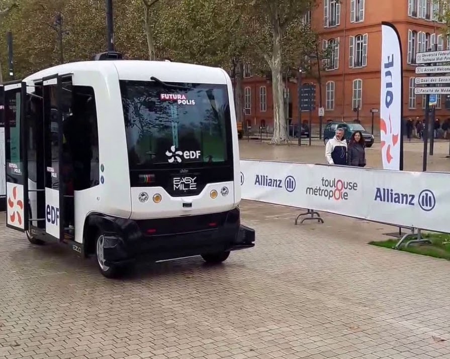 Take a ride on Ireland’s first ever driverless public transport