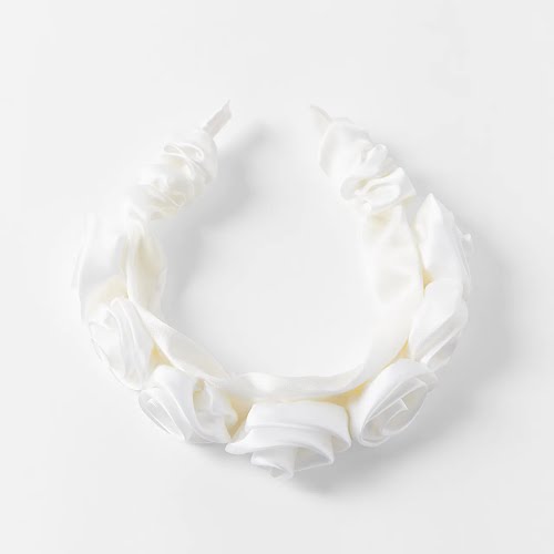 Zara Floral Silk Headband, €25.95