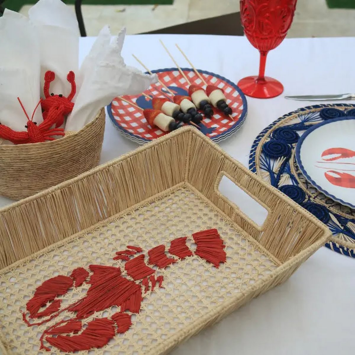 Lobster Printed Tray, €95