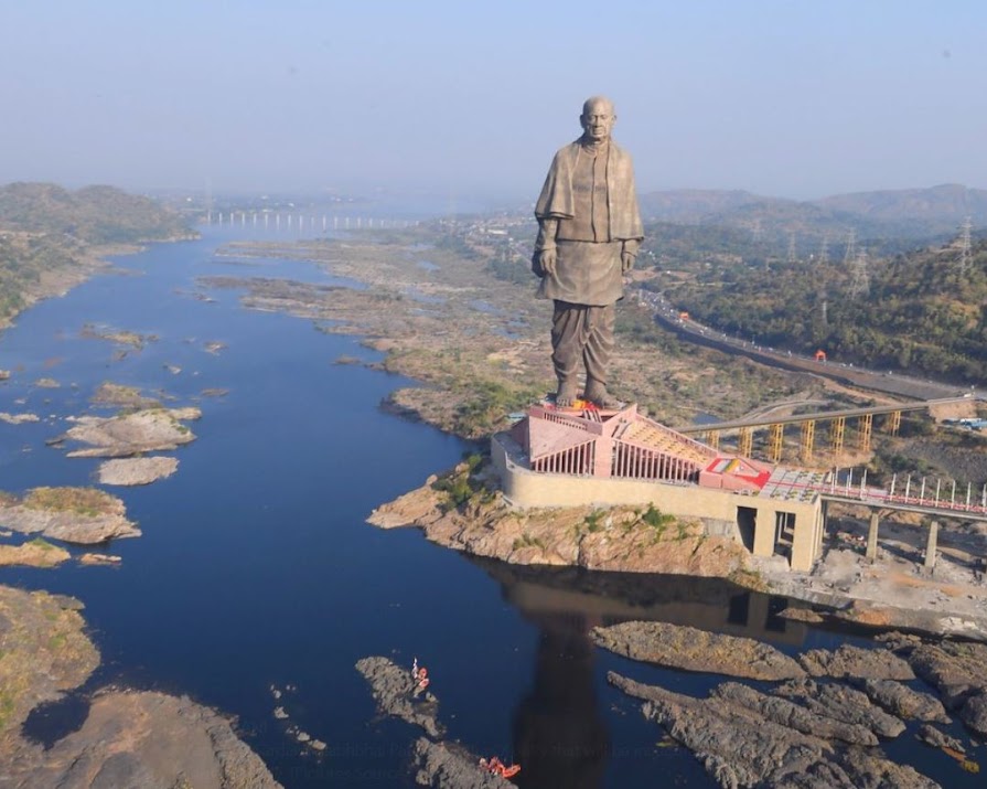 World’s tallest statue unveiled in India and is twice the size of the Statue of Liberty