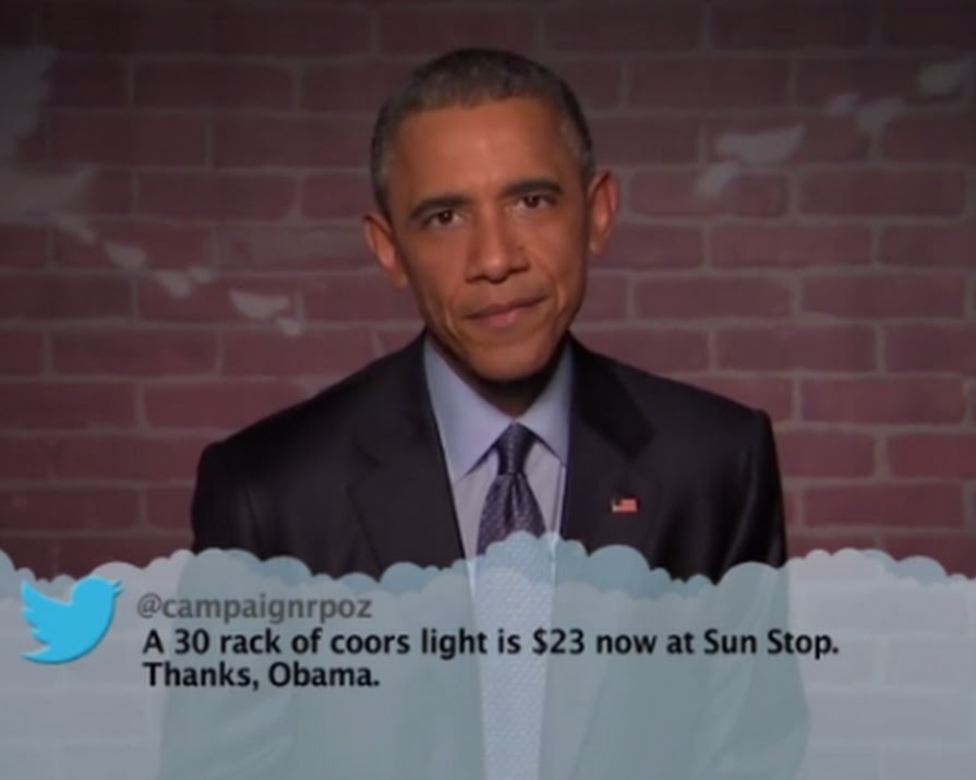 Mean Tweets On Jimmy Kimmel Live: Obama Edition