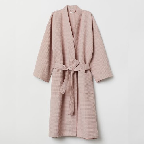 Waffle dressing gown, €27.99, H&M