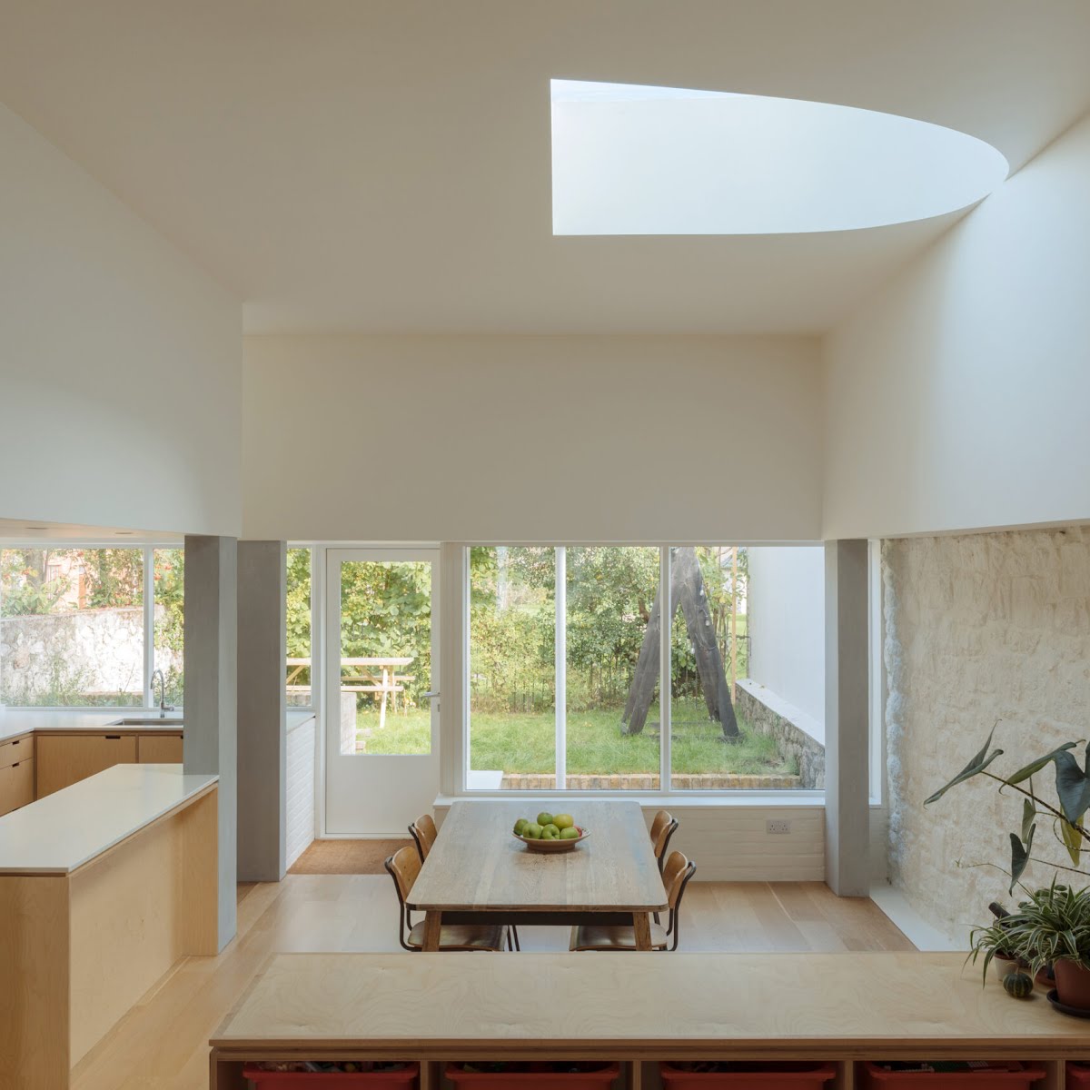 A rooflight in Ryan’s Carlisle House project