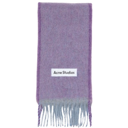 Acne Studios Wool Mohair Scarf in Lavender Purple, €270