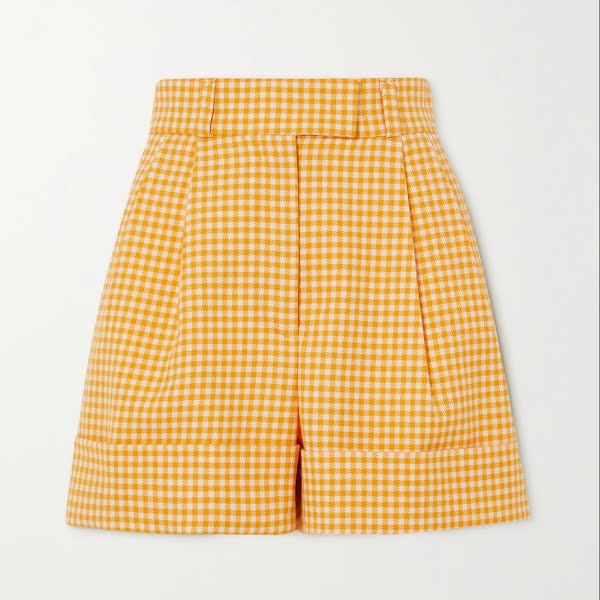 Miu Miu wool shorts, €690, Net-a-Porter