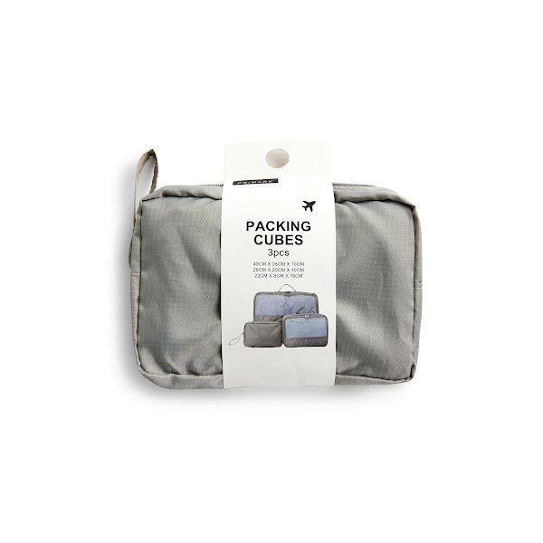 Penneys Grey Packing Cubes, €6