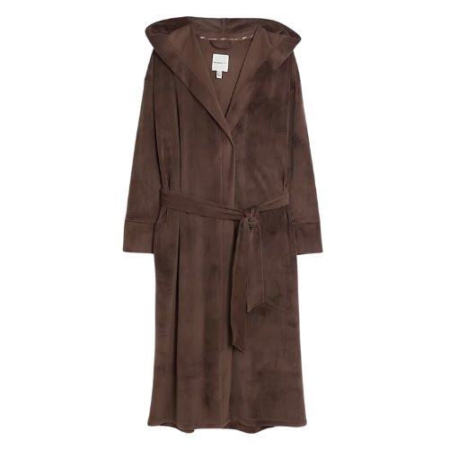 Brown Soft Hooded Dressing Gown, €68