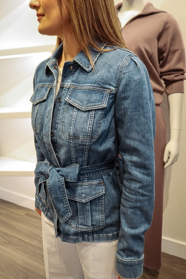 The Spanx denim jacket