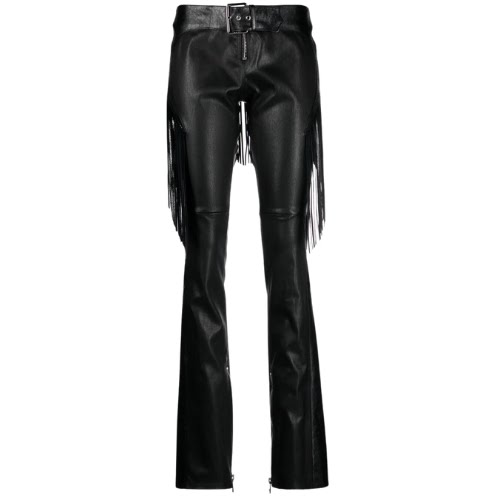 Versace Fringed Boot-Cut Trousers, €4,500, Farfetch