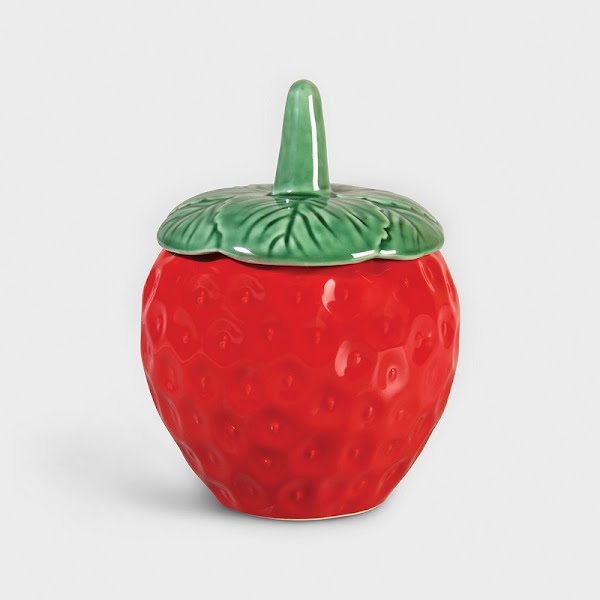 Strawberry Storage Jar, €24.99, Stone + Beige