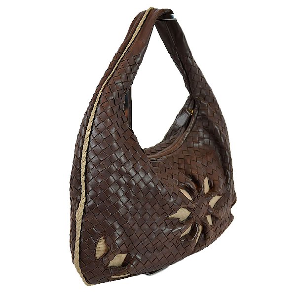 Bottega Veneta Woven Sun Flower Shoulder Bag, €645