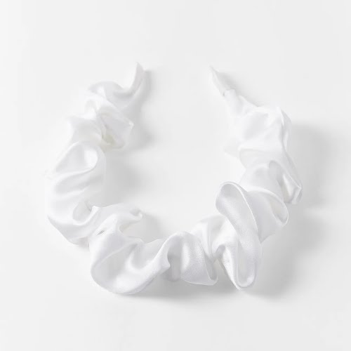 Zara Gathered Silk Headband, €15.95