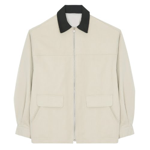 The Frankie Shop Malia Utility Jacket in Beige, €188