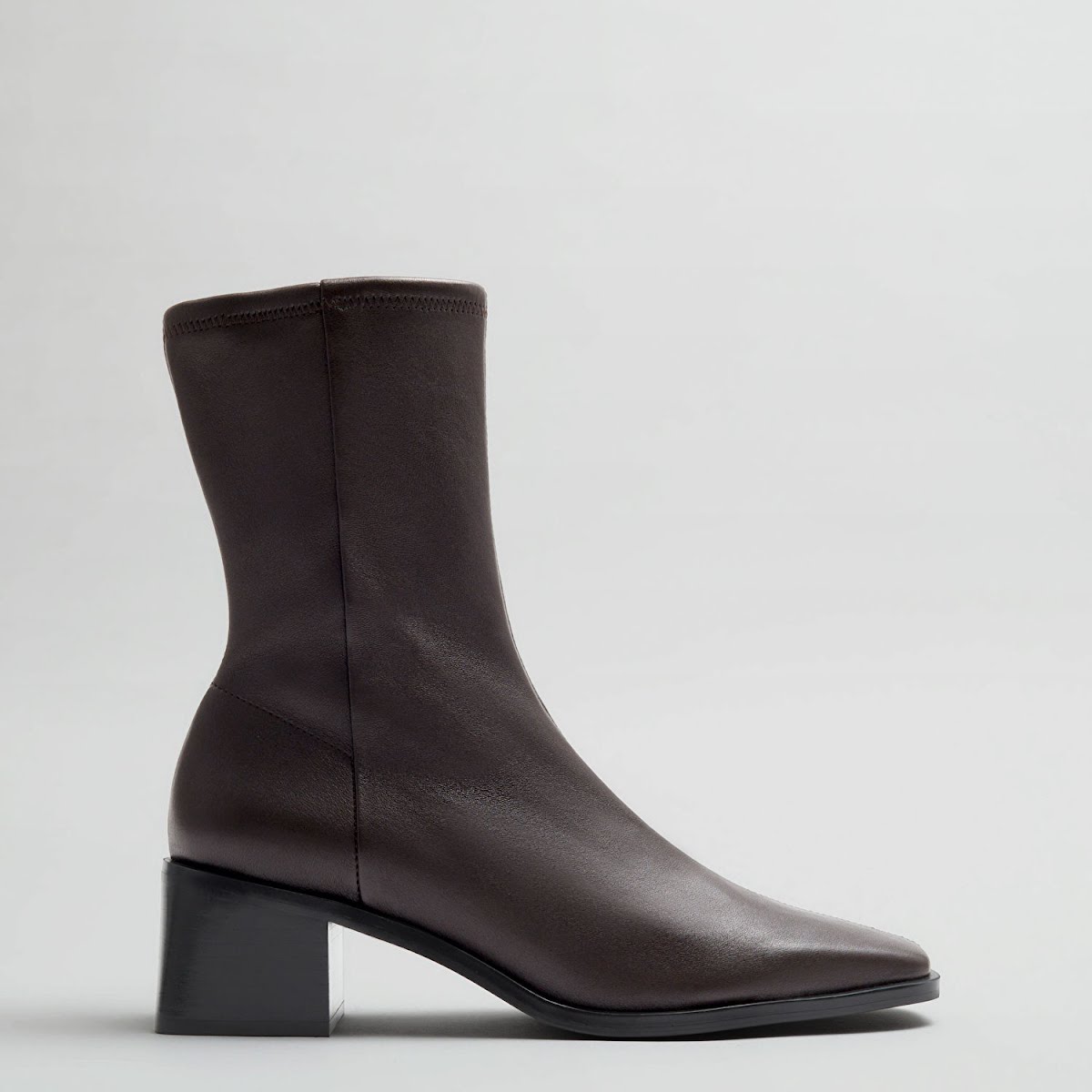 & Other Stories Leather Sock Boots, €159