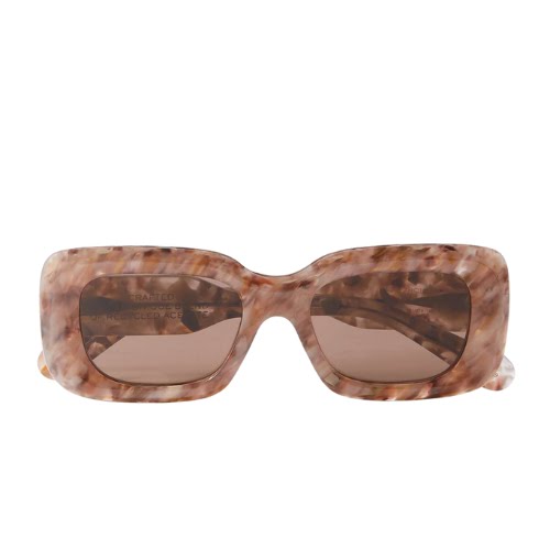 Chloé Speckled Square Frame Acetate Sunglasses ,€360, Net-a-porter