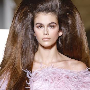 Did you see Kaia Gerber’s massive hair moment at Valentino?