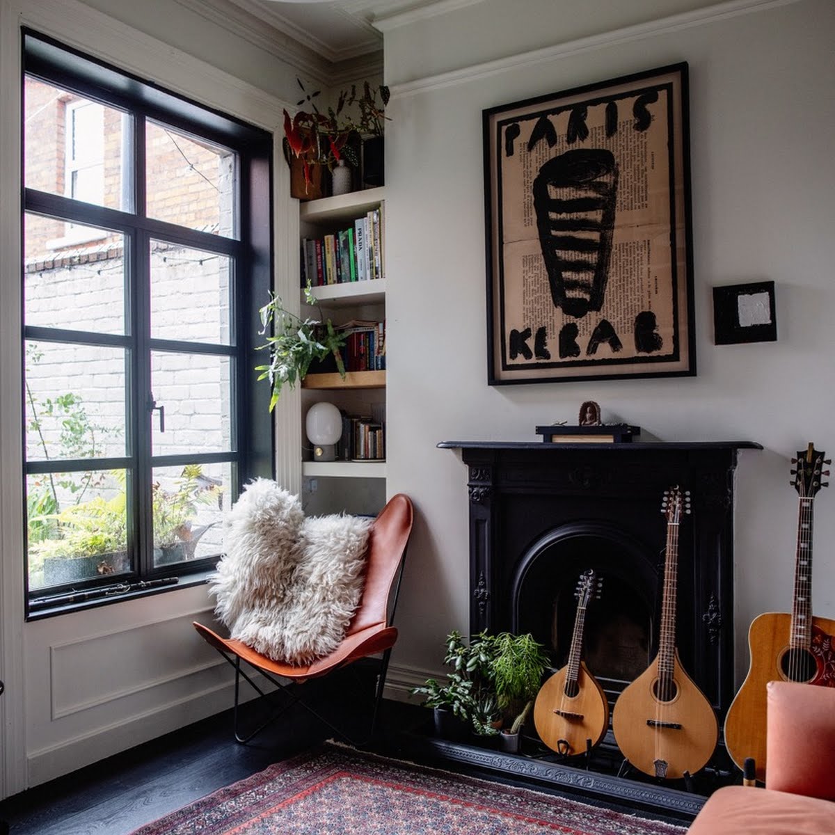 The snug in this Belfast home is the perfect cosy spot. Photos: Al Higgins