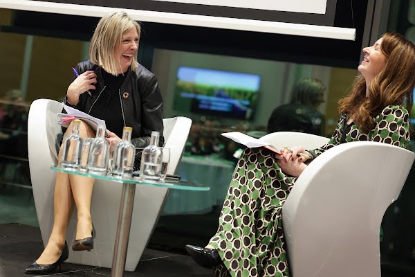 Val Cummins at a PwC Women in Sustainability event.