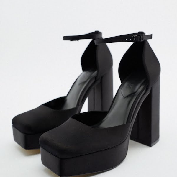 High-Heel Platform Shoes, €69.95, Zara