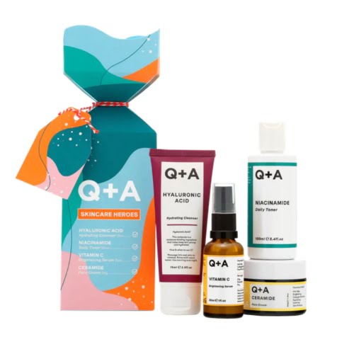 Q+A Skincare Heroes Gift Set, €23