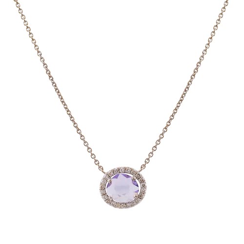 Roses Sapphire & Diamond Pendant, €1,930