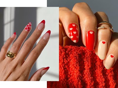 Valentine’s Day nail inspiration