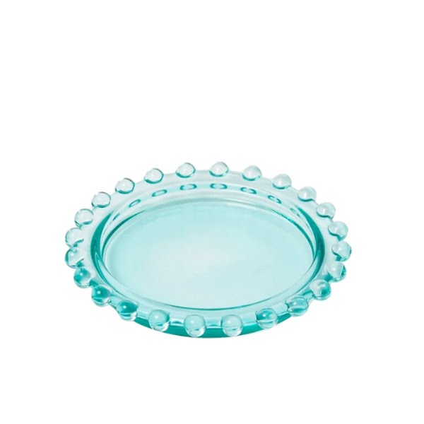 Blue Glass Trinket Dish, €5.50, Oliver Bonas