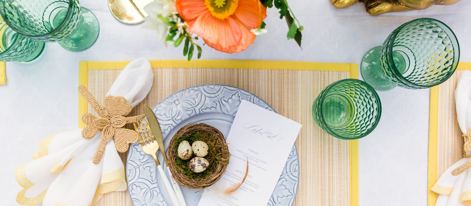 Tara O’Connor of The Designed Table shares her tips for the perfect Easter table