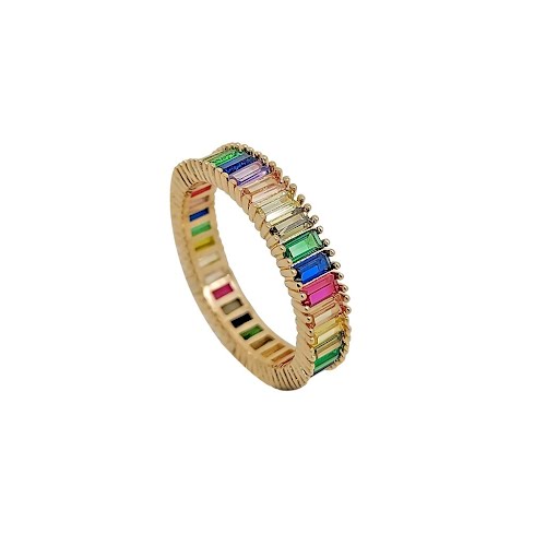 Glin Gold Multicolour Ring, €45