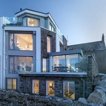 Blessed with uninterrupted sea views, this Skerries home is the epitome of cool, modern living