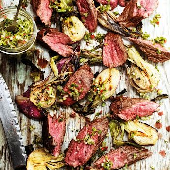Supper Club: Beef bavette and smoky onions