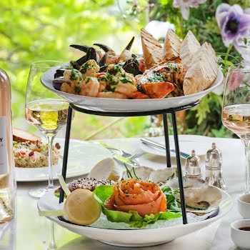 WIN lunch for two on the terrace at WILDE (with a flight of rosé!)