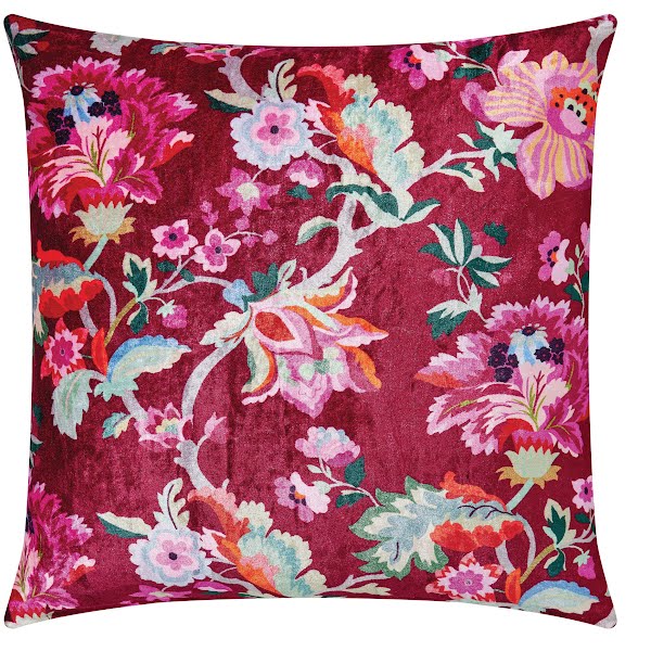 Floral Velvet Cushion, €26.99