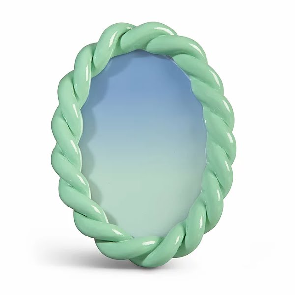 Braided oval frame, €23.95, Olive & Thistle Interiors