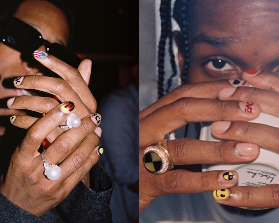 Unfollow all your other nail inspiration Instagram accounts and follow ASAP Rocky