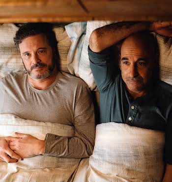 Colin Firth and Stanley Tucci in Supernova