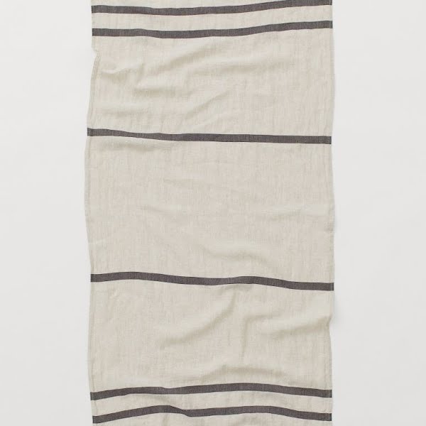 Linen-blend beach towel, €22.99, H&M