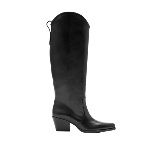 Leather Knee Boots, €299