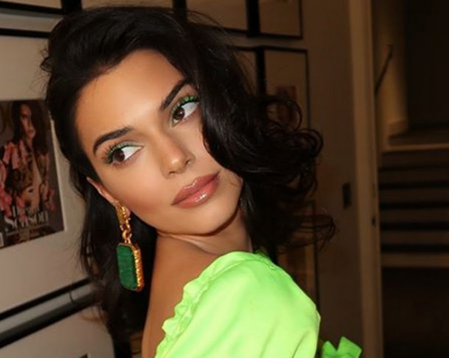 Green eyeliner is our first make-up obsession of 2019